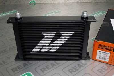 Mishimoto Universal 25-Row Oil Cooler Black MMOC-25BK - Image 1 of 4