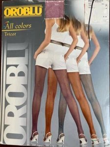 Medias de punto táctil deslizantes para mujer OROBLU 1 NUEVAS $23 - Imagen 1 de 2