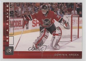 2001-02 ITG Be A Player Memorabilia Ruby /200 Dominik Hasek #198 HOF