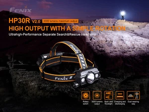 Fenix HP30R V2.0 LED Stirnlampe 3000 Lumen neutralweiß  - Bild 1 von 3