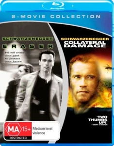 Eraser / Collateral Damage (Blu-Ray) Brand New & Sealed - Region B - Picture 1 of 1