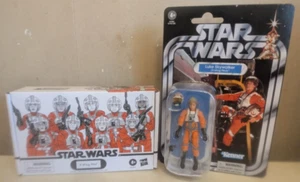 STAR WARS TVC: X-Wing Pilot 4 pack Set & Luke Skywalker X-Wing Pilot Lot of 2 - Picture 1 of 1