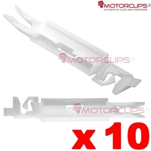 Windscreen Clips Side Trim A Pillar Moulding for Citroen C2 White Plastic x 10 - Picture 1 of 7