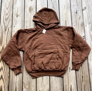 YEEZY YZY GAP Hoodie Brown Men Size XS UNRELEASED EARLY - Picture 1 of 4