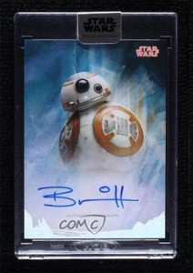 2018 Topps Star Wars: Stellar Signatures 5/40 Brian Herring BB-8 #A-BH Auto 3gq
