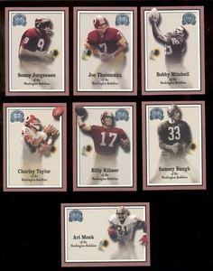 2000 GOTG Washington Redskins Set ART MONK SAMMY BAUGH BOBBY MITCHELL JURGENSEN - Picture 1 of 1