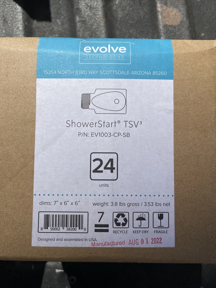 Evolve Showerheads Shower Start Tsv3 Slev1003cpsb