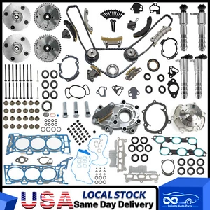9-0753S Timing Chain W/VVT Kit Head Gaskets Fits 09-16 GMC Acadia 3.6 L V6 DOHC - Picture 1 of 17