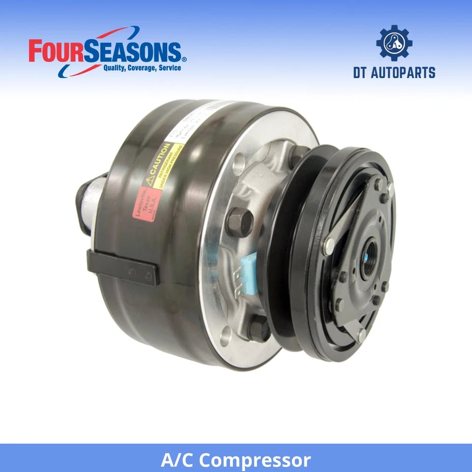 Compressor A/C Pontiac Bonneville 5.0L V8 1985 4 estações - Imagem 1 de 4