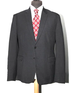 SUPERB BURTON TAILORED VINTAGE 1960'S SUIT 4O" LONG 31" W CHARCOAL GREY - Picture 1 of 10