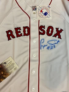 LUIS TIANT AUTOGRAPHED SIGNED BOSTON RED SOX HOME JERSEY SIZE XL GAI COA - Picture 1 of 5