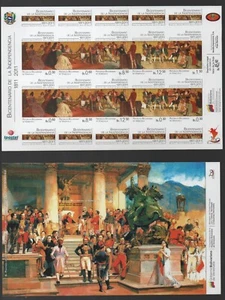 Venezuela: 2011; Scott 1716, S.S 1717 Patriotic Society, imperf. proof . VZ2835 - Picture 1 of 2
