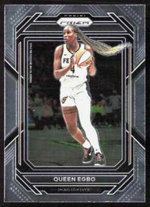 2023-24 Panini Prizm WNBA Base #78 Queen Egbo Washington Mystics