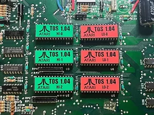 ✅ TOS 1.04 RAINBOW KIT 28P ATARI 520ST 1040ST MEGA2 MEGA4 STACY MULTI-LANGUAGE ✅ - Imagen 1 de 11