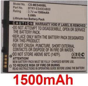 Batterie 1500mAh type 82-118523-01 BTRY-ES40EAB00 Pour Symbol ES400 - Photo 1 sur 1