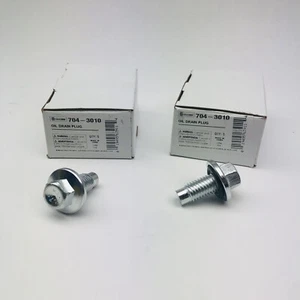 NAPA 704-3010 Oil Drain Plug  M12-1.75, Head Size 13mm LOT OF 2 - Picture 1 of 3