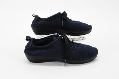 Sapato Feminino Arcopédico LS Tamanho 7 EUR 38 Malha Azul Oxford Renda Usado qp - Imagem 1 de 4
