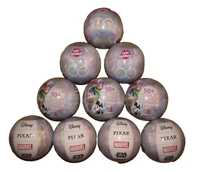 Disney 100 Mini Marcas Platino Edición Limitada Lote de 10 Cápsulas Zuru NUEVO Foto 1 de 4