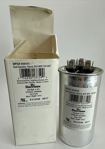 Condensador Garrison: Condensador Doble 504333, Redondo, 35+5 uF 370 VAC 50/60Hz 17 NUEVO - Imagen 1 de 9