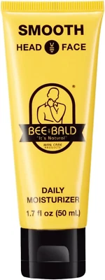 Bee Bald SMOOTH Daily Moisturizer Tones, Hydrates and Moisturizes, Smoothing Awa