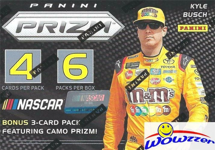 2018 Panini Prizm Nascar Racing Sealed EXCLUSIVE Blaster Box-CAMO PARALLELS!  - Image 1 of 1