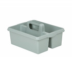 SAGE GREEN TACK TRAY / TACK BOX FOR USE WHEN GROOMING HORSES, MADE IN THE UK