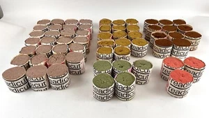 VINTAGE LOT of 60 Shillcraft Readicut Wool Yarn #3 #44 #53 #86 #87 Box & Catalog - Picture 1 of 24