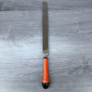 Vtg Nicholson Mill File 8" Mill 2nd Cut w/ Plastic Handle Y2386 - Picture 1 of 13