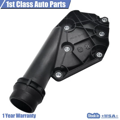 Coolant Hose Flange For 2005-2013 AUDI A4 A5 A6 Quattro Q5 [06E121168] - Image 1 of 4