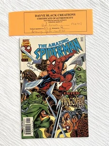 Signed Amazing Spider-Man #421 1997 Dragonfly Appearance DeFalco & Skroce - Picture 1 of 9