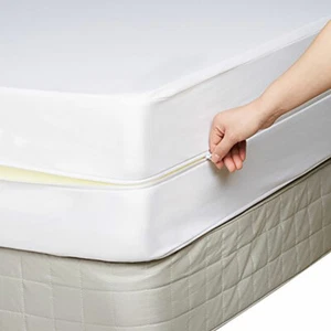 Fully Encased Zipped Waterproof Mattress Protector 25cm deep  All Sizes   - Picture 1 of 3