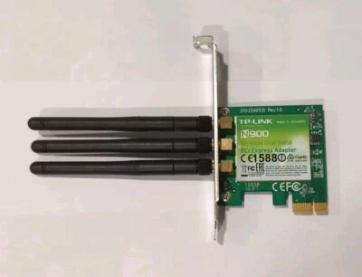 TP-LINK TL-WDN4800 Dual Band Wireless N900 PCI Express Adapter, Great Condition! - Image 1 of 3