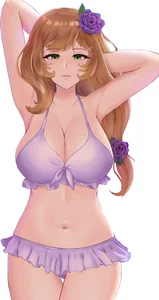 Genshin Impact Lisa Minci Weatherproof Anime Waifu Sticker 6" Car Decal - Picture 1 of 1
