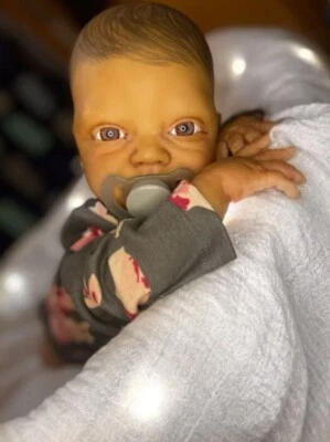 African American Reborn Natalie (Boo Boo Baby) - Image 1 of 4
