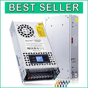 Adjustable 48V DC Switching Power Supply with Digital Display for Home Labs - Picture 1 of 9