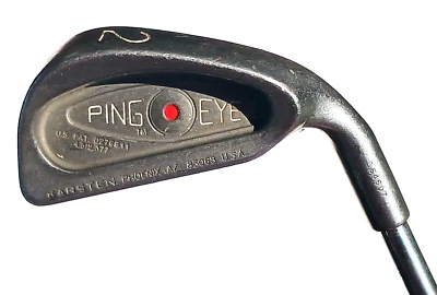 Club de Golf 2 Iron Ping Eye 2 Red Dot Karsten KT eje de acero 41" longitud Foto 1 de 4