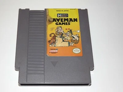 Original Nintendo NES CAVEMAN GAMES Clean and Tested with Guarantee - Image 1 of 3
