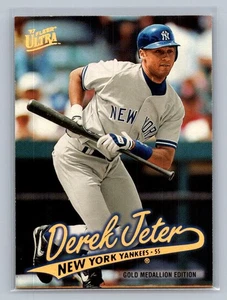 1997 Ultra Gold Medallion Derek Jeter #G99 New York Yankees - Foto 1 di 2