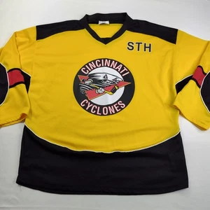 Maglia Hockey Vintage anni 90 Coyote Promozione Cincinnati Ciclones Taglia XL - Foto 1 di 12