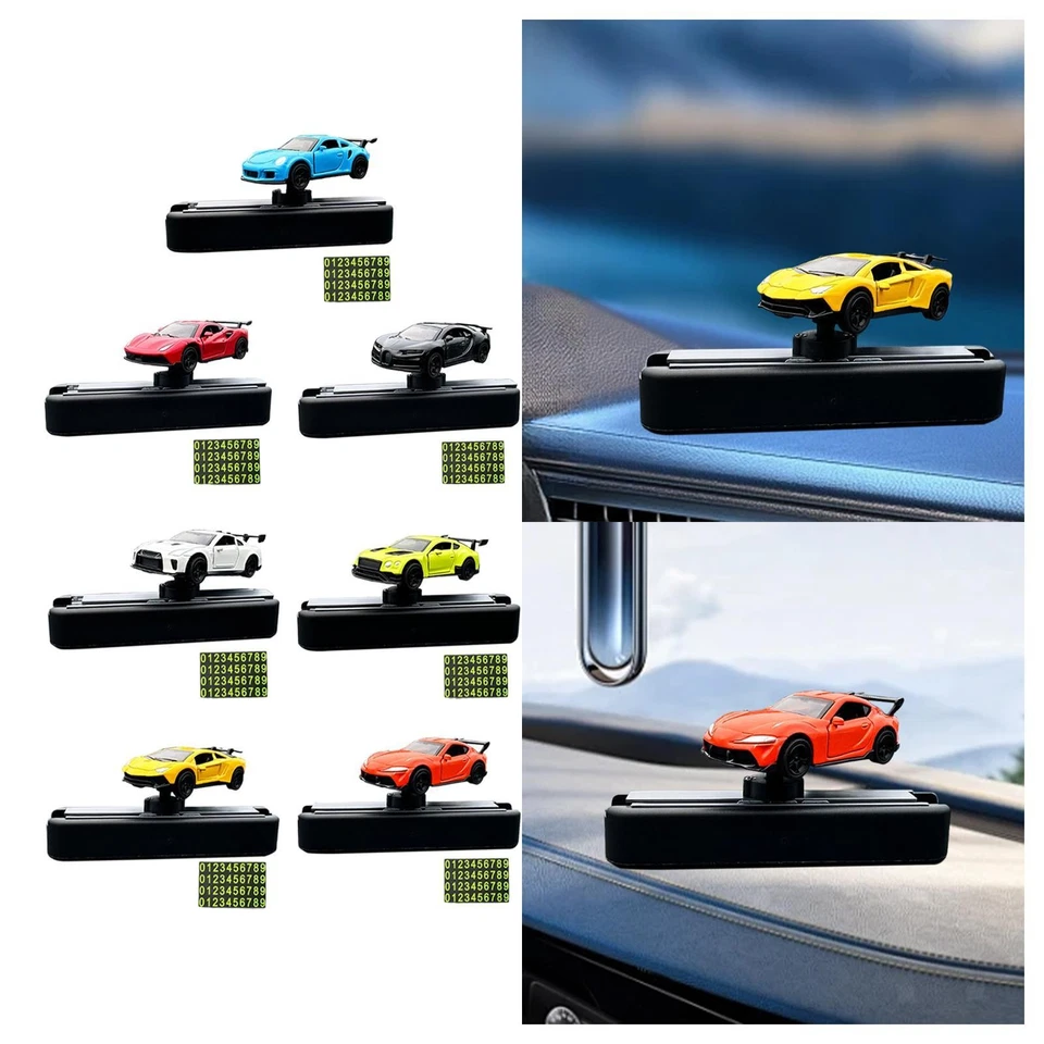 Mini modello di auto in scala 1/64 con targa di parcheggio, decorazione per - Immagine 1 di 1