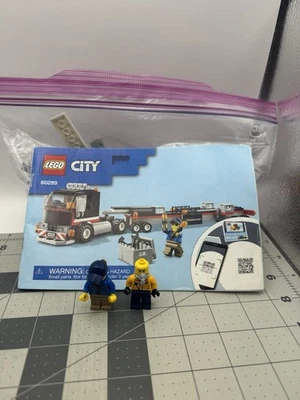 LEGO City Airshow Jet Transporter 60289 - Incomplete (Retired) - Image 1 of 4