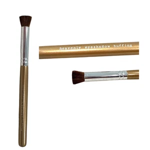 Bare Escentuals Heavenly Eyeshadow Buffing Brush with Gold handle, NEW - Picture 1 of 3