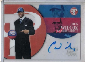 2002-03 TOPPS NBA Pristine basketball Chris Wilcox authentic rookie auto card - Picture 1 of 2