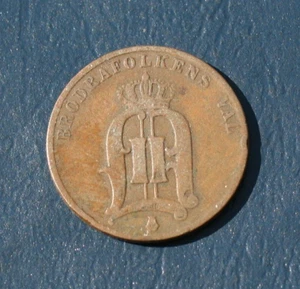 1883 NORWAY 2 ORE COIN ***FREE SHIPPING*** - Picture 1 of 2