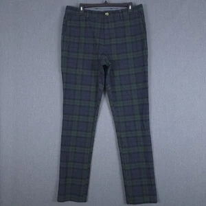 Old Navy Slim Pants Mens 34x34 (Fits 34x33) Blackwatch Tartan Plaid Preppy - Picture 1 of 11