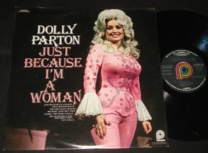 DOLLY PARTON - JUST BECAUSE I'M A WOMAN  - CANADIAN  LP -    COUNTRY POP - Picture 1 of 2