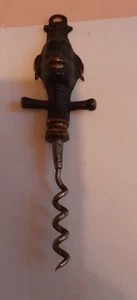 Super Vintage Metal Corkscrew 6/1/2 Inch Length Great Condition - Picture 1 of 7
