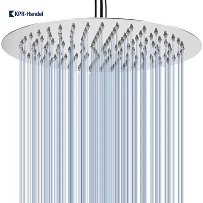 Eleganter 30cm Regenbrause Duschkopf aus Edelstahl 304 für Wellness im Bad - Bild 1 von 4