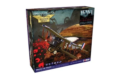 Corgi AA28802 - Bristol F2B Fighter 'Charlie Chaplin' RAF  - 1:48 Diecast Model - Image 1 of 4