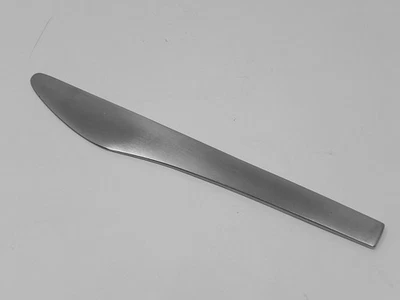 GEORG JENSEN Denmark BLUE SHARK Stainless Dinner Knife Mid Century Modern - Image 1 of 3